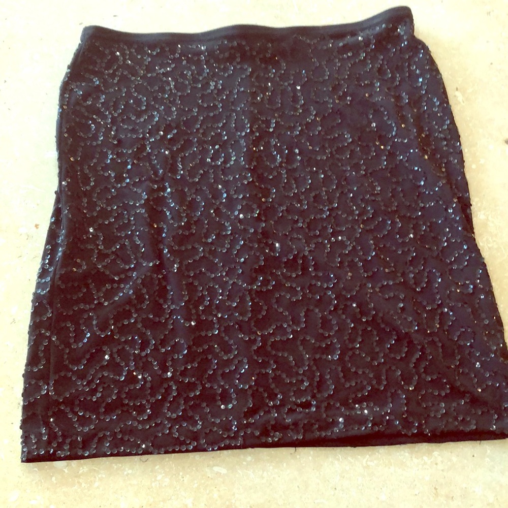 Beautiful Body by Victoria sequins pencil skirt